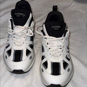 Valentino Monochrome Athletic Shoes